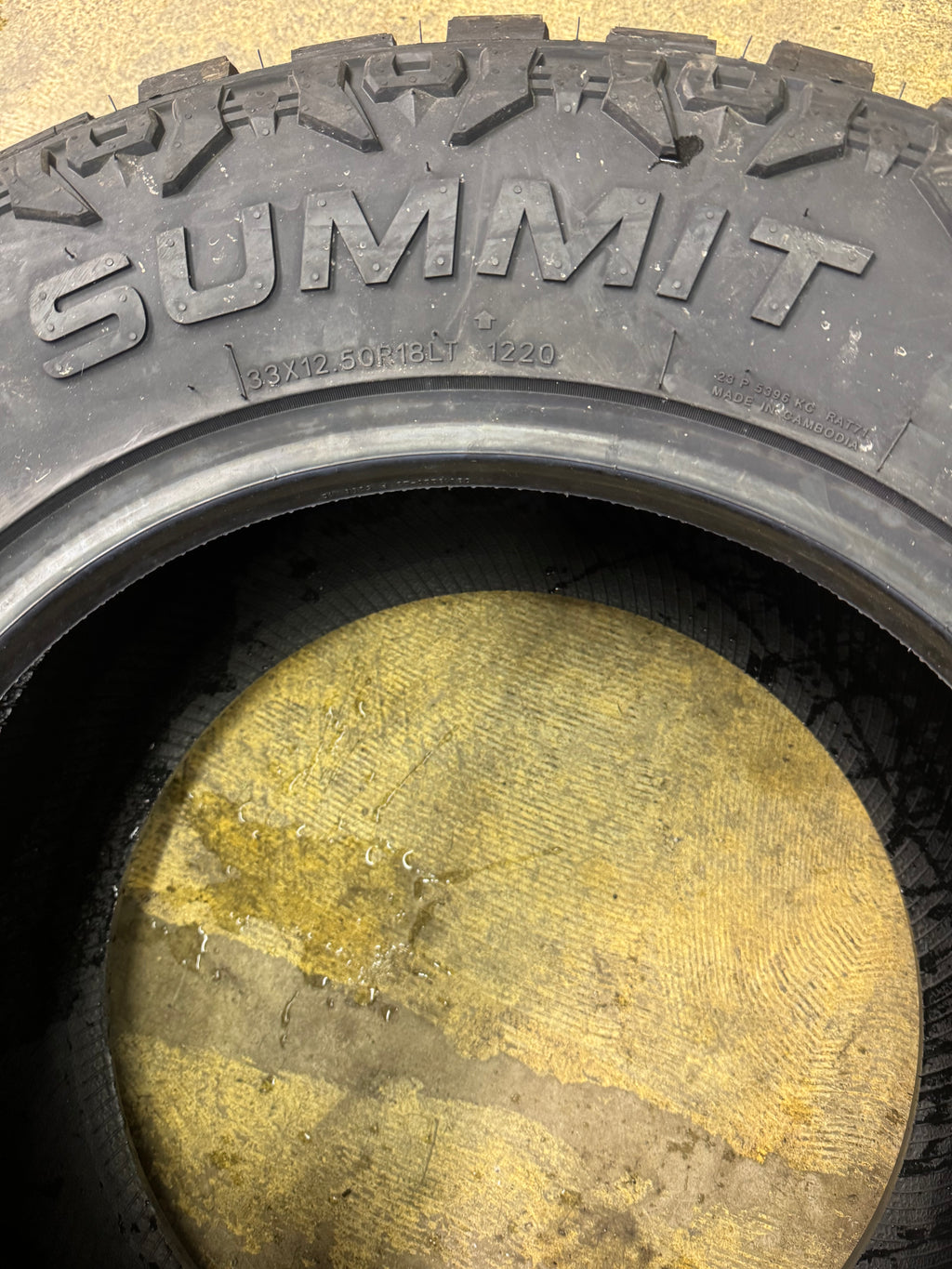 SUMMIT TRAIL CLIMBER RT BSW LT 33 12.5 18 122Q 12PLY RUGGED TERRAIN TIRE 1600717