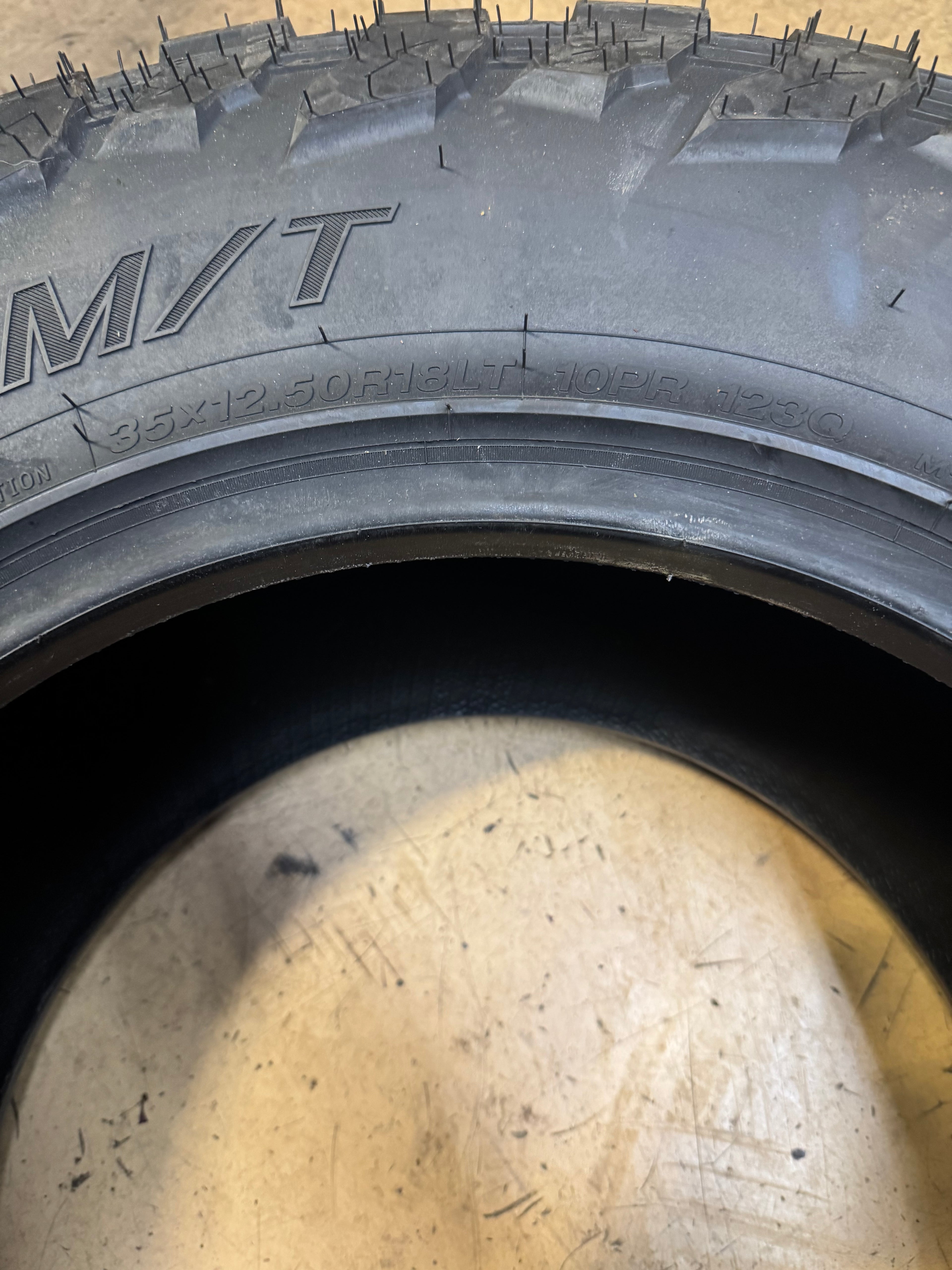 (KSL ONLY) 2 LANDSPIDER WILDTRAXX M/T BSW LT 35 12.5 18 123Q 10PLY MUD TIRE EMT014