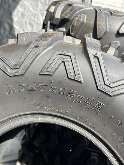 WANDA P3501 BSW AT 27 12 12 60F 6PLY ATV UTV TIRE 10407