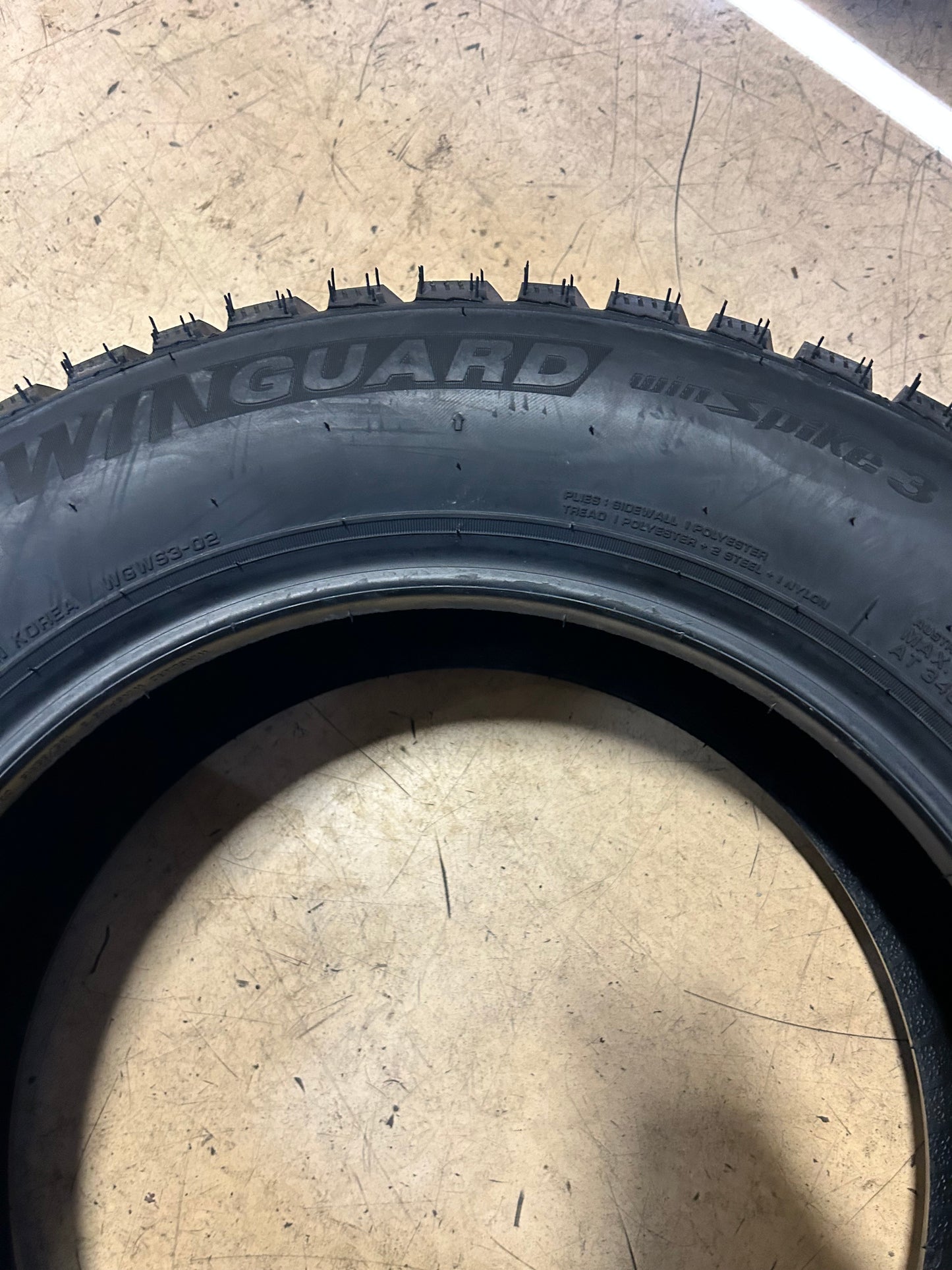 2 NEXEN WINGUARD WINSPIKE 3 BSW P 185 65 15 92T XL WINTER TIRE 17630NXK