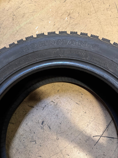 2 NOS NOKIAN NORDMAN 5 STUDDABLE BSW P 175 65 14 86T XL WINTER TIRE T428788