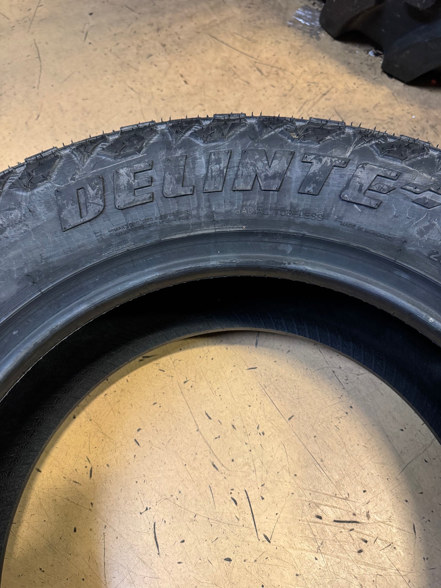 DELINTE CENTURION A/T BSW P 265 70 18 116H ALL TERRAIN TIRE 928589