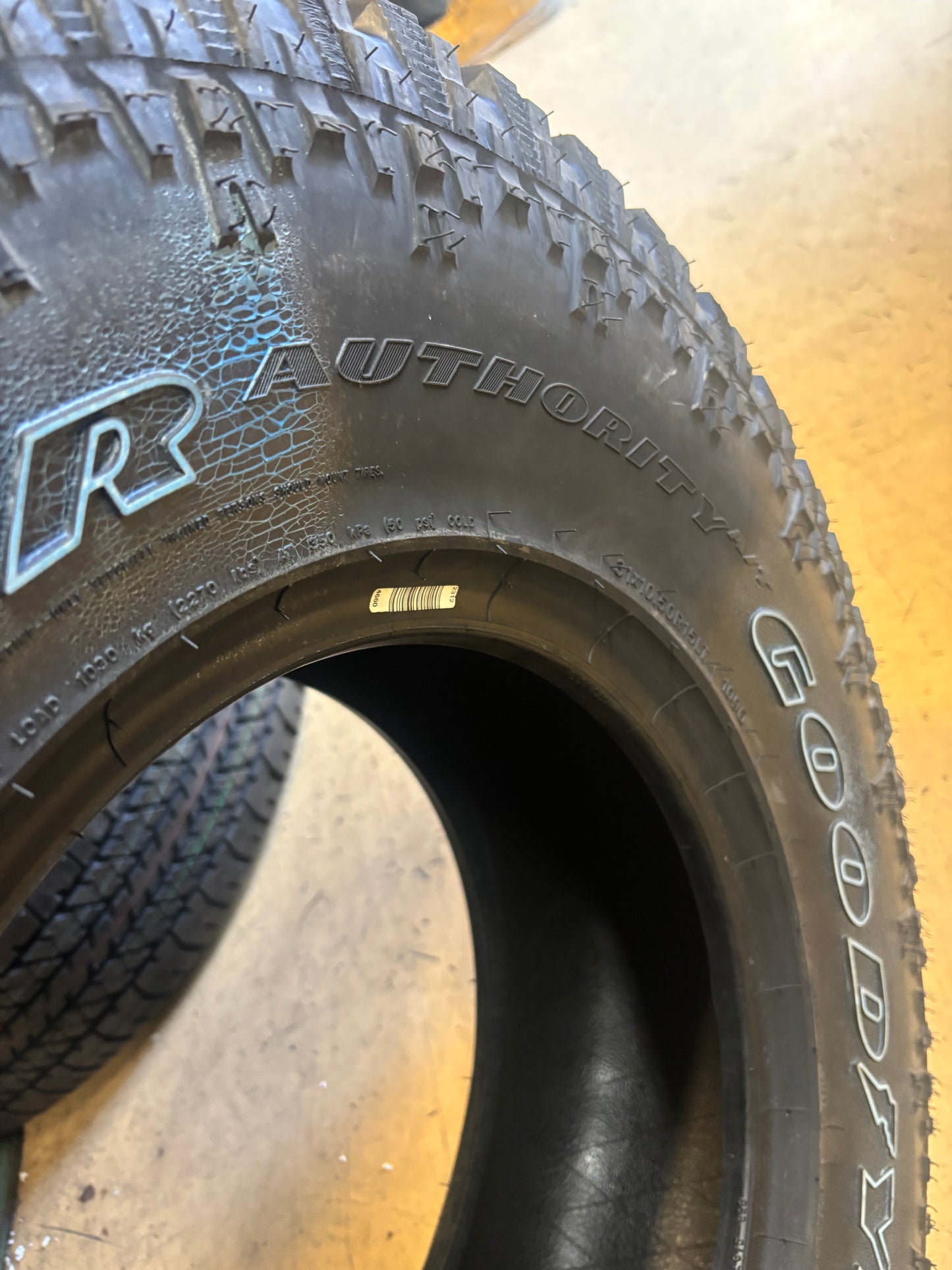 GOODYEAR WRANGLER AUTHORITY A/T RWL LT 31 10.5 15 109Q LRC 6 PLY ALL TERRAIN TIRE 751322327