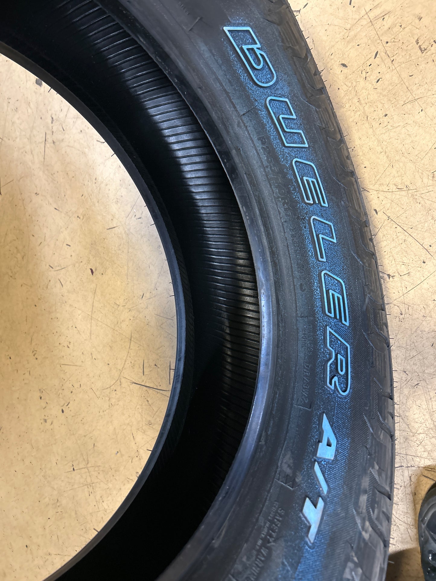 2 BRIDGESTONE DUELER A/T REVO 3 OWL 265 70 17 113T ALL TERRAIN TIRE 000033