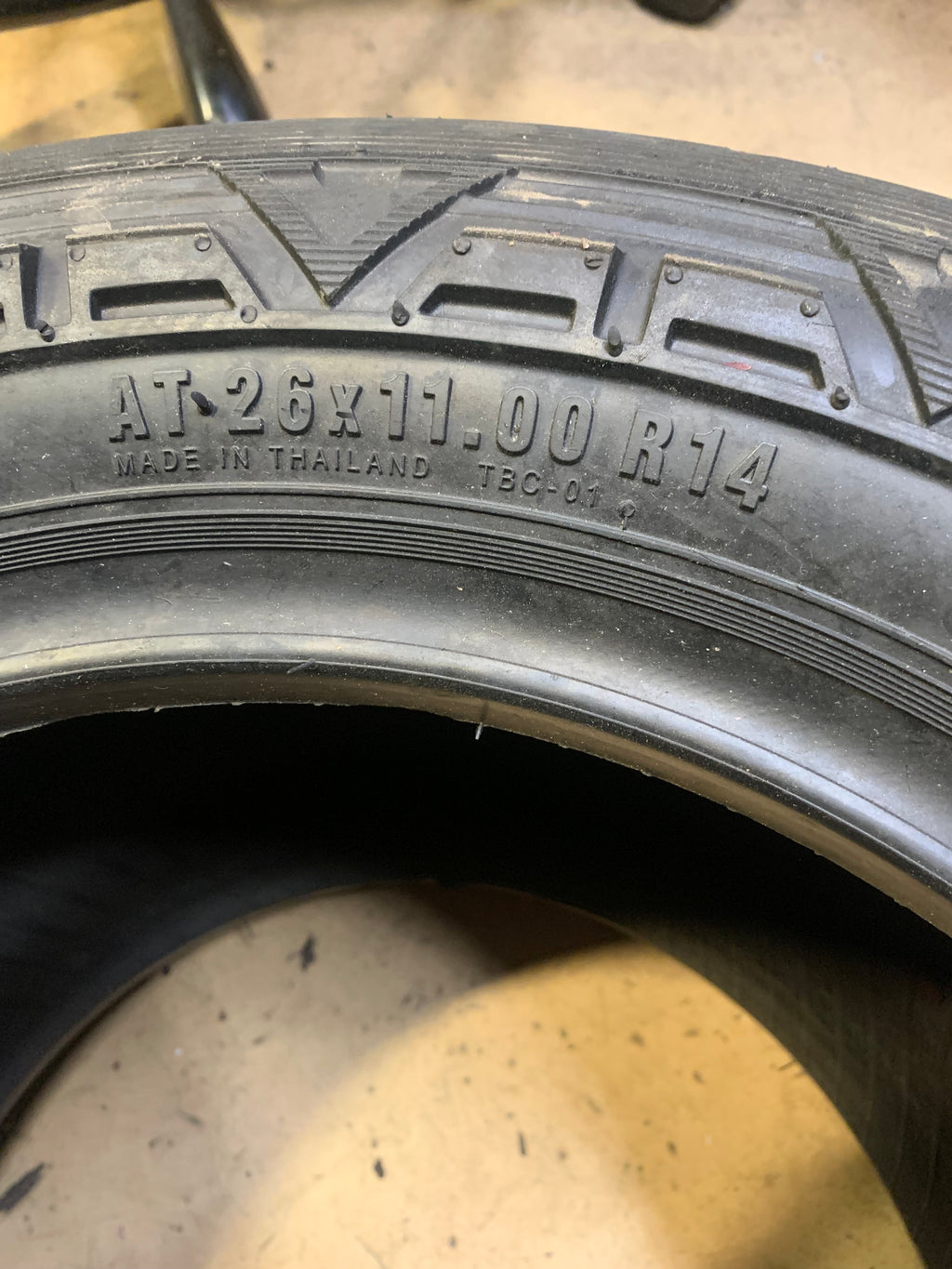 NOS POWER KING TERRAROK A/T BSW AT 26 11 14 79L 8 PLY ATV/UTV TIRE TRA90