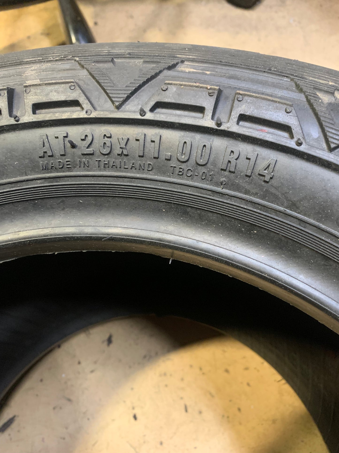 NOS POWER KING TERRAROK A/T BSW AT 26 11 14 79L 8 PLY ATV/UTV TIRE TRA90