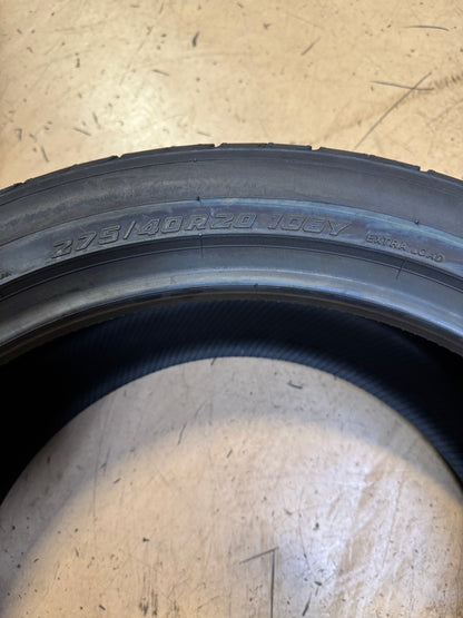 NOS YOKOHAMA ADVAN APEX V601 BSW P 275 40 20 106Y XL UHP SUMMER TIRE 110160139