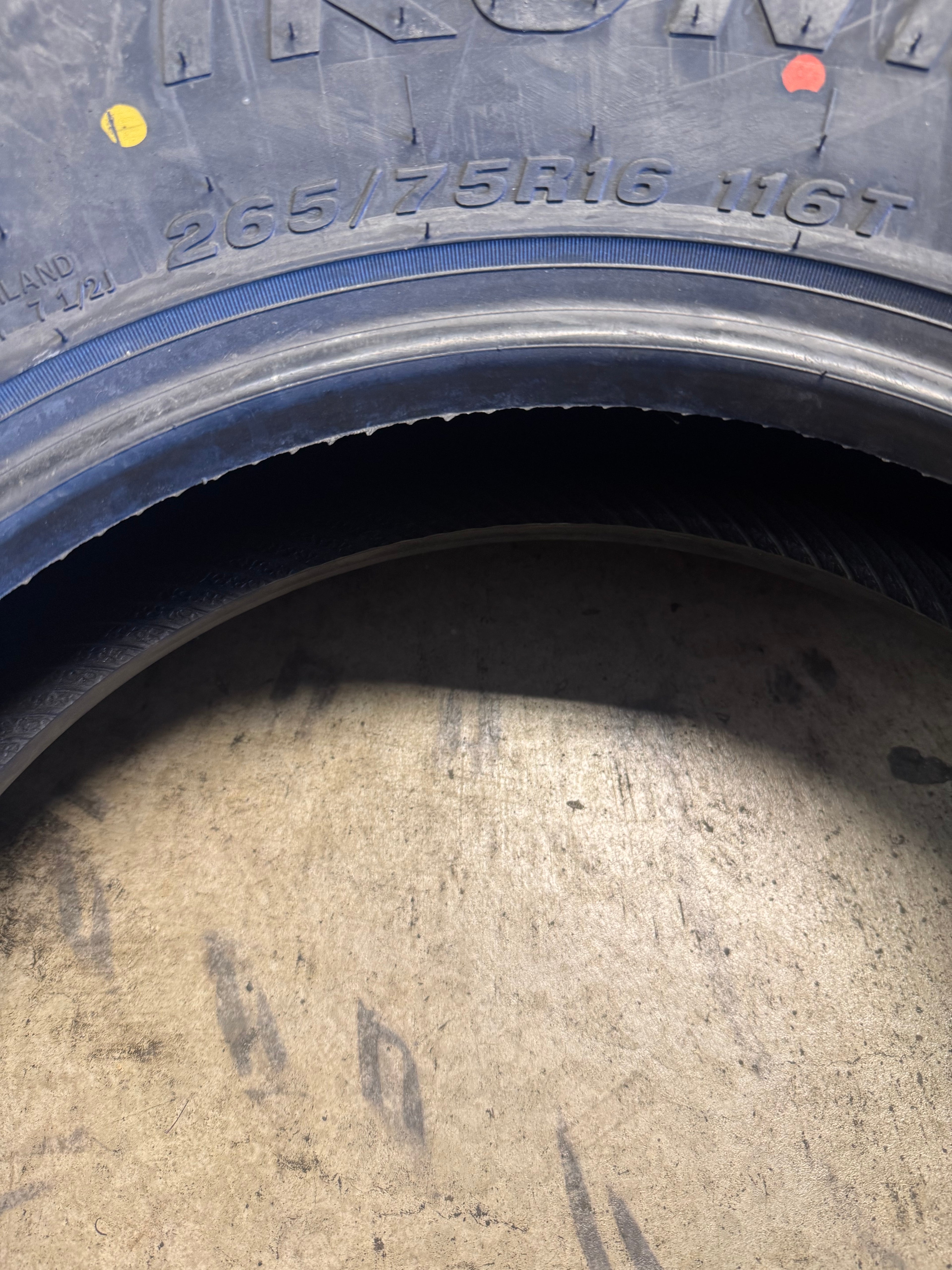 IRONMAN ALL COUNTRY A/T BSW P 265 75 16 116T ALL TERRAIN TIRE 91203