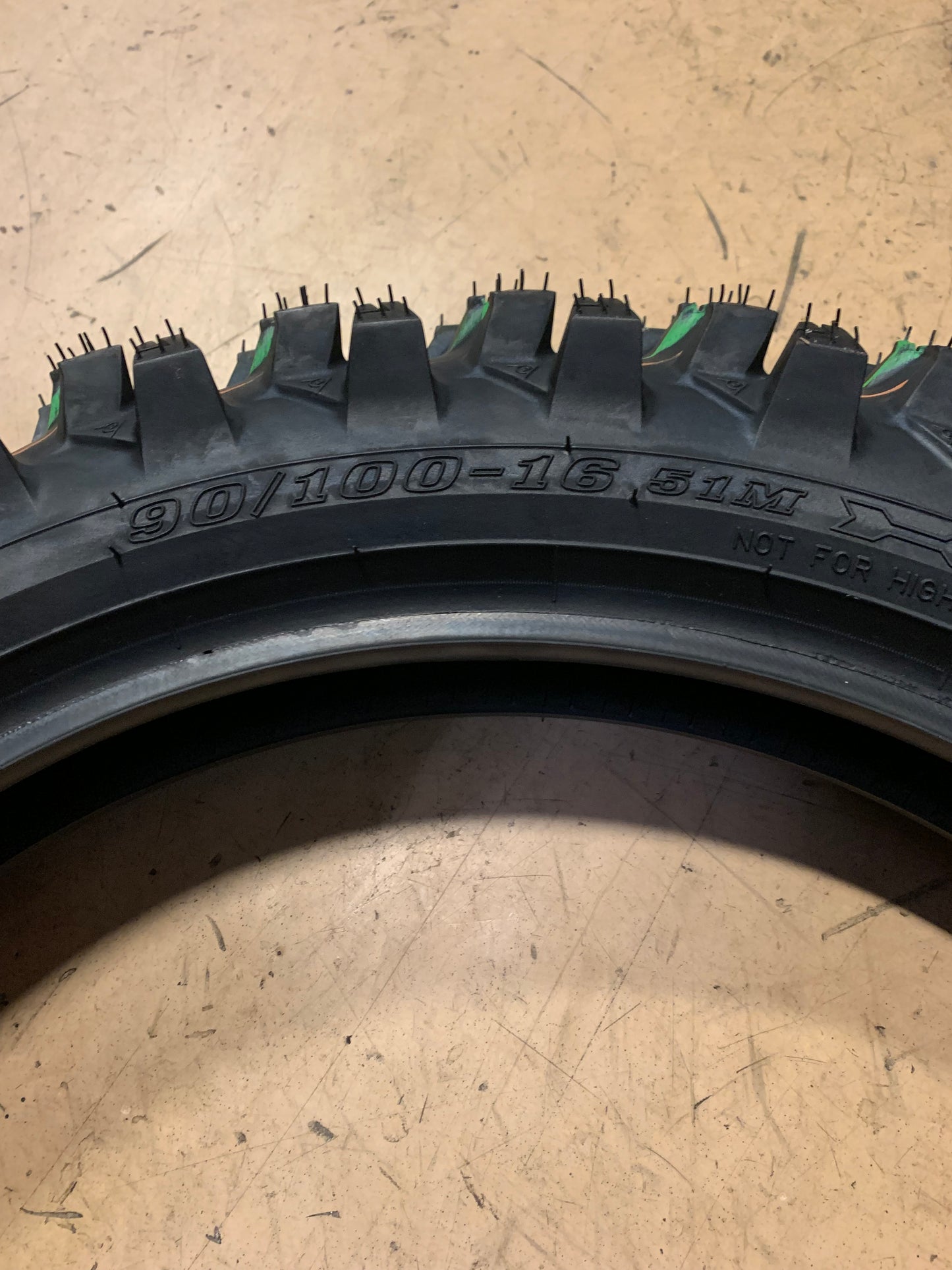 DUNLOP GEOMAX MX14 BSW 90 100 16 51M REAR DIRT BIKE TIRE 45259503