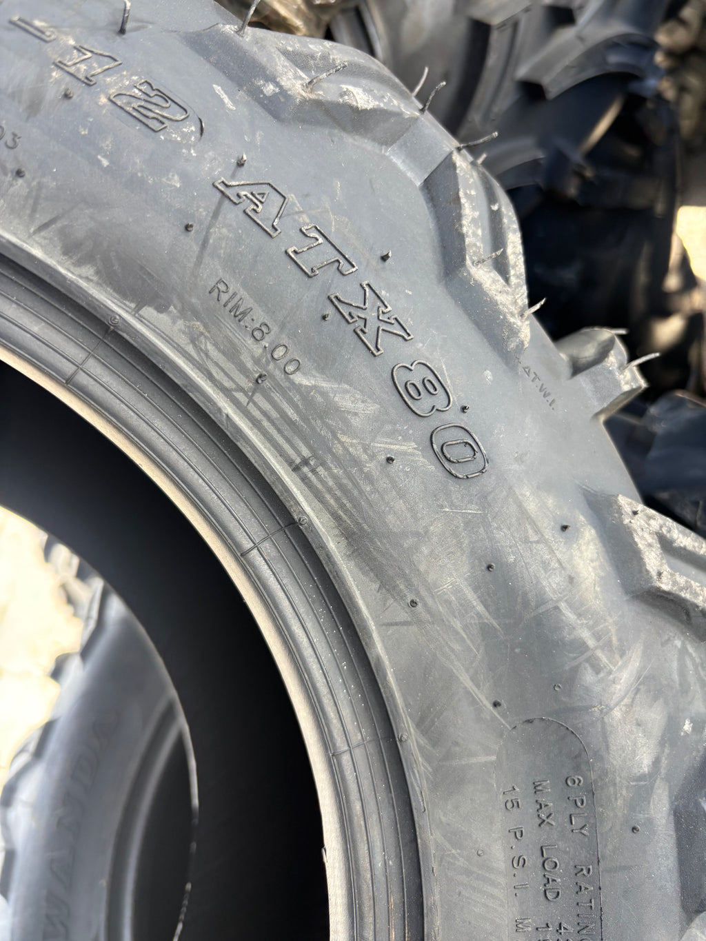 NOS WANDA P341 BSW P 25 10 12 6PLY ATV/UTV TIRE 10159