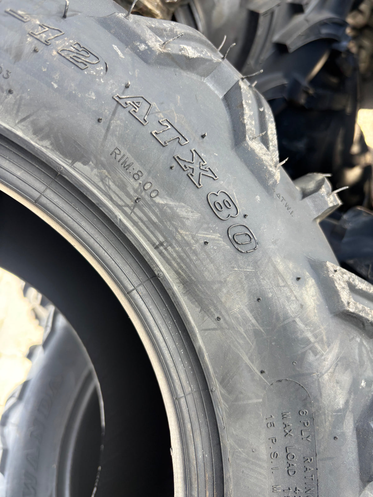 NOS WANDA P341 BSW P 25 10 12 6PLY ATV/UTV TIRE 10159