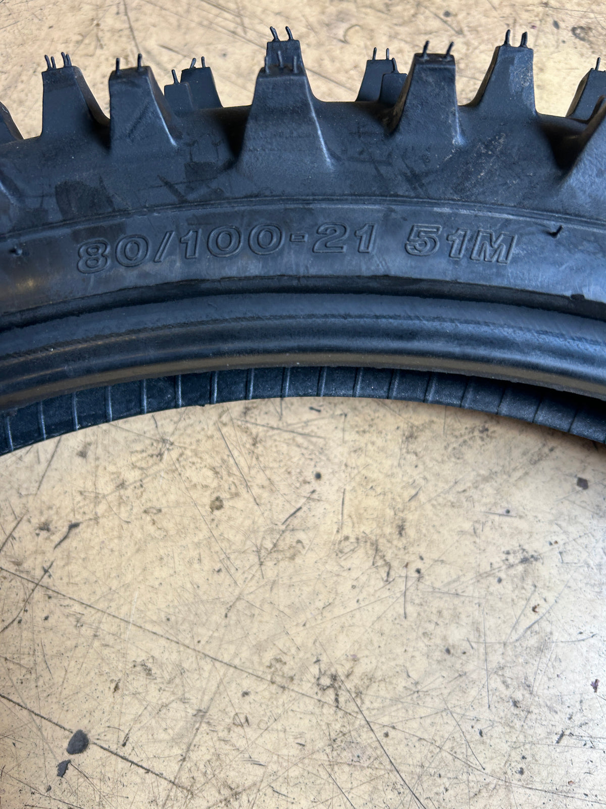 BRIDGESTONE BATTLECROSS X10F BSW  80 100 21 51M FRONT MOTORCYCLE TIRE 7209