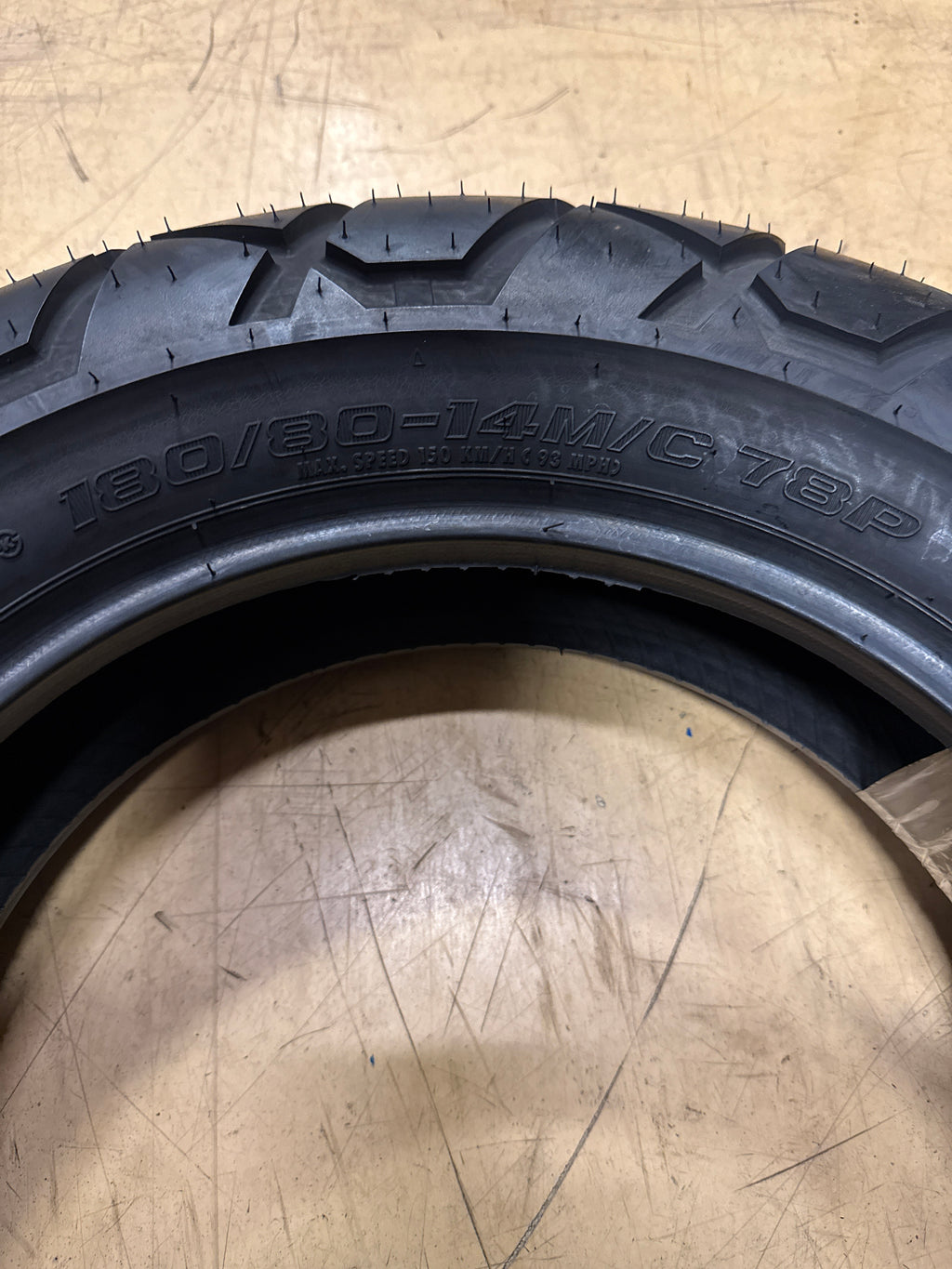 SHINKO SR428 BSW 180 80 14 78P REAR MOTORCYCE TIRE 87-4482