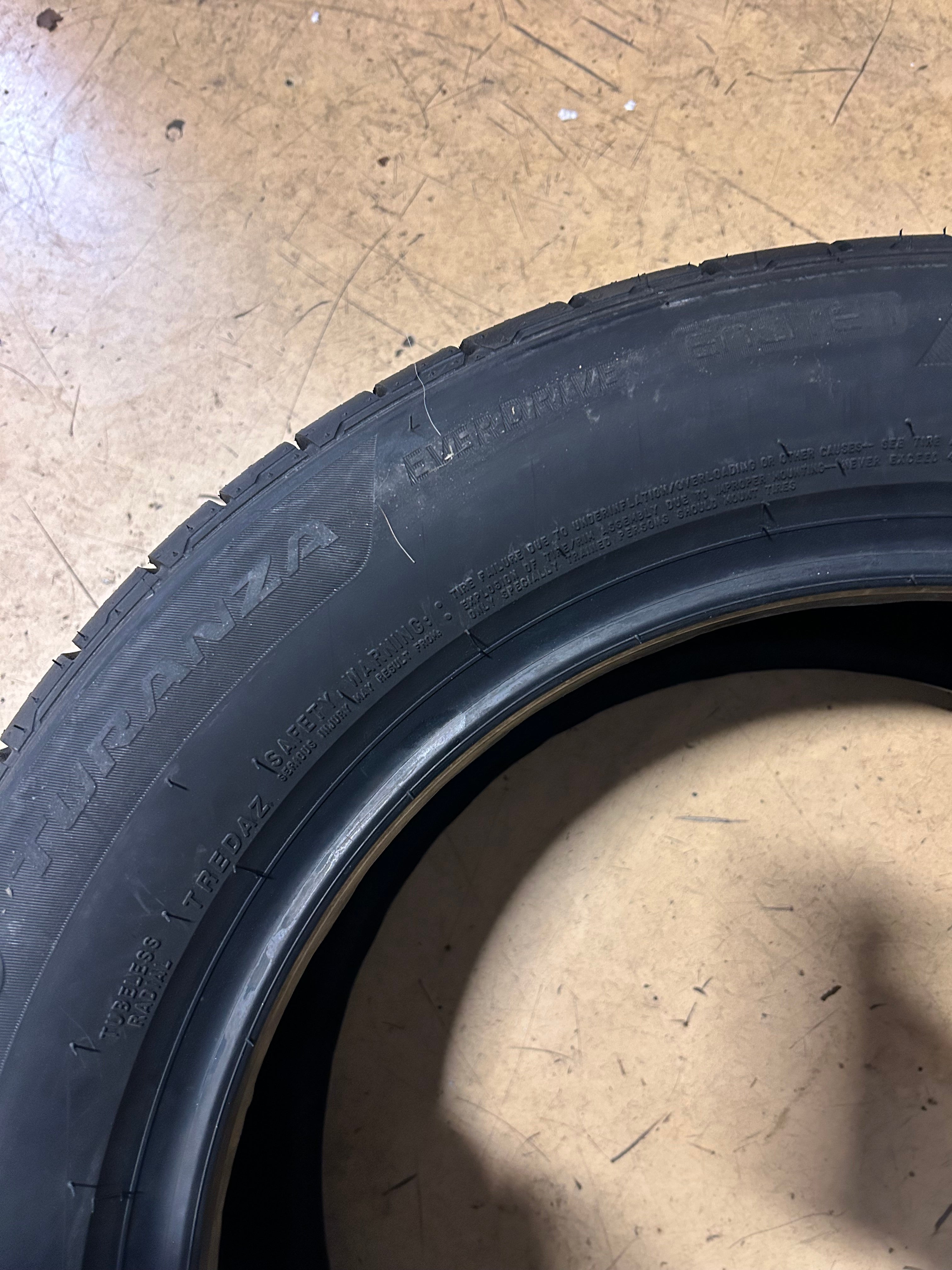 BRIDGESTONE TURANZA EVERDRIVE ENLITEN P 235 55 17 99V ALL SEASON TIRE 019387