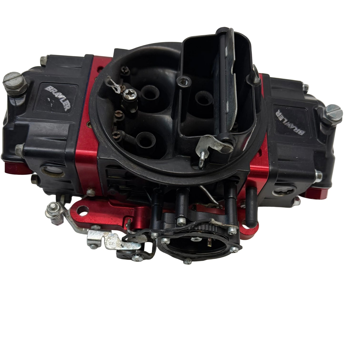 QUICK FUEL CARBURETOR CARB 750 CFM BR-67320 BRAWLER STREET MECHANICAL BLACK RED