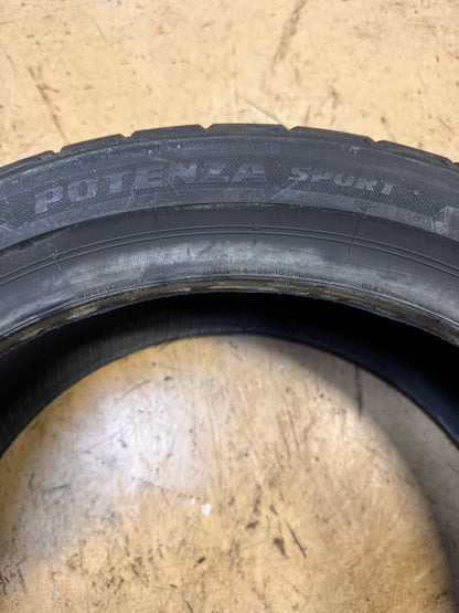 2 NOS BRIDGESTONE POTENZA SPORT P 205 45 17 88Y XL UHP SUMMER TIRE 008176