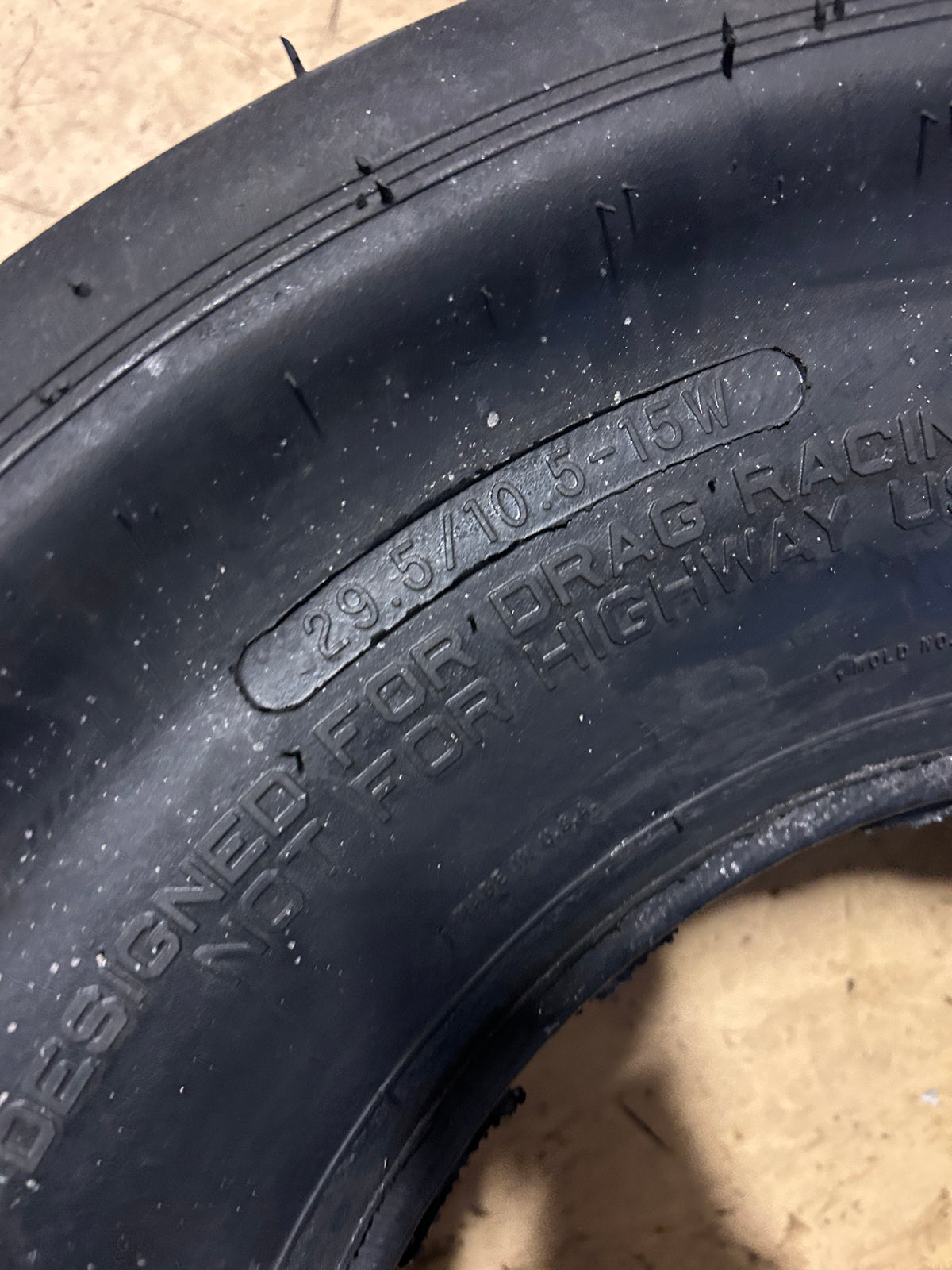 MICKEY THOMPSON ET DRAG BSW 29.5 10.5 15 DRAG TIRE 6723062S