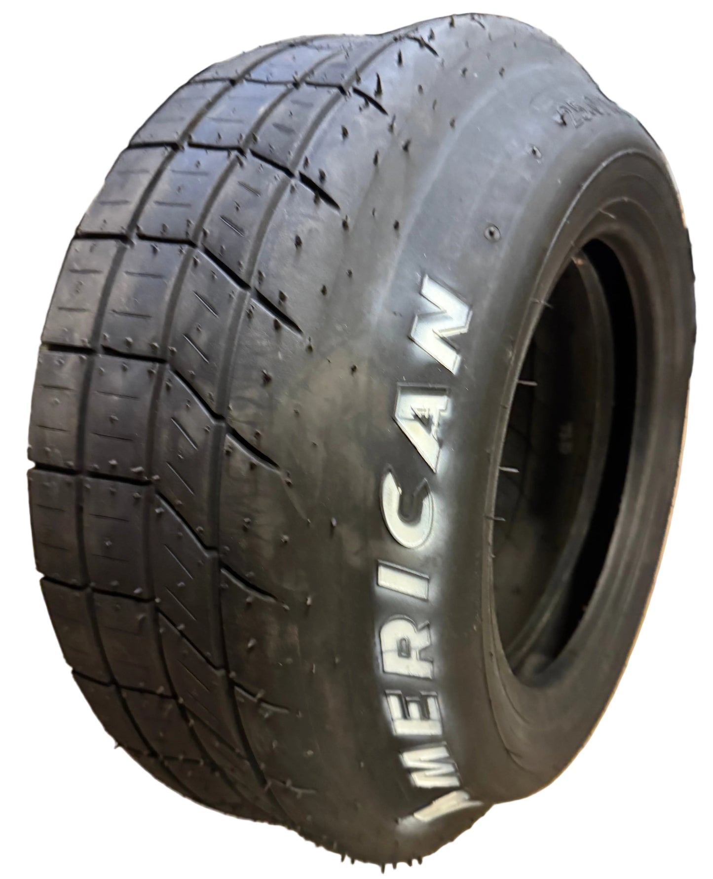 2 AMERICAN RACER SD-38 RWL 25 10 13 RACING TIRE J43FN