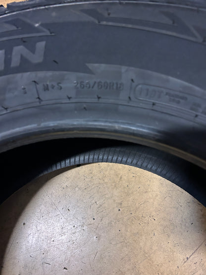 2 COOPER DISCOVERER ALL TERRAIN BSW P 265 60 18 110T ALL TERRAIN TIRE 27068