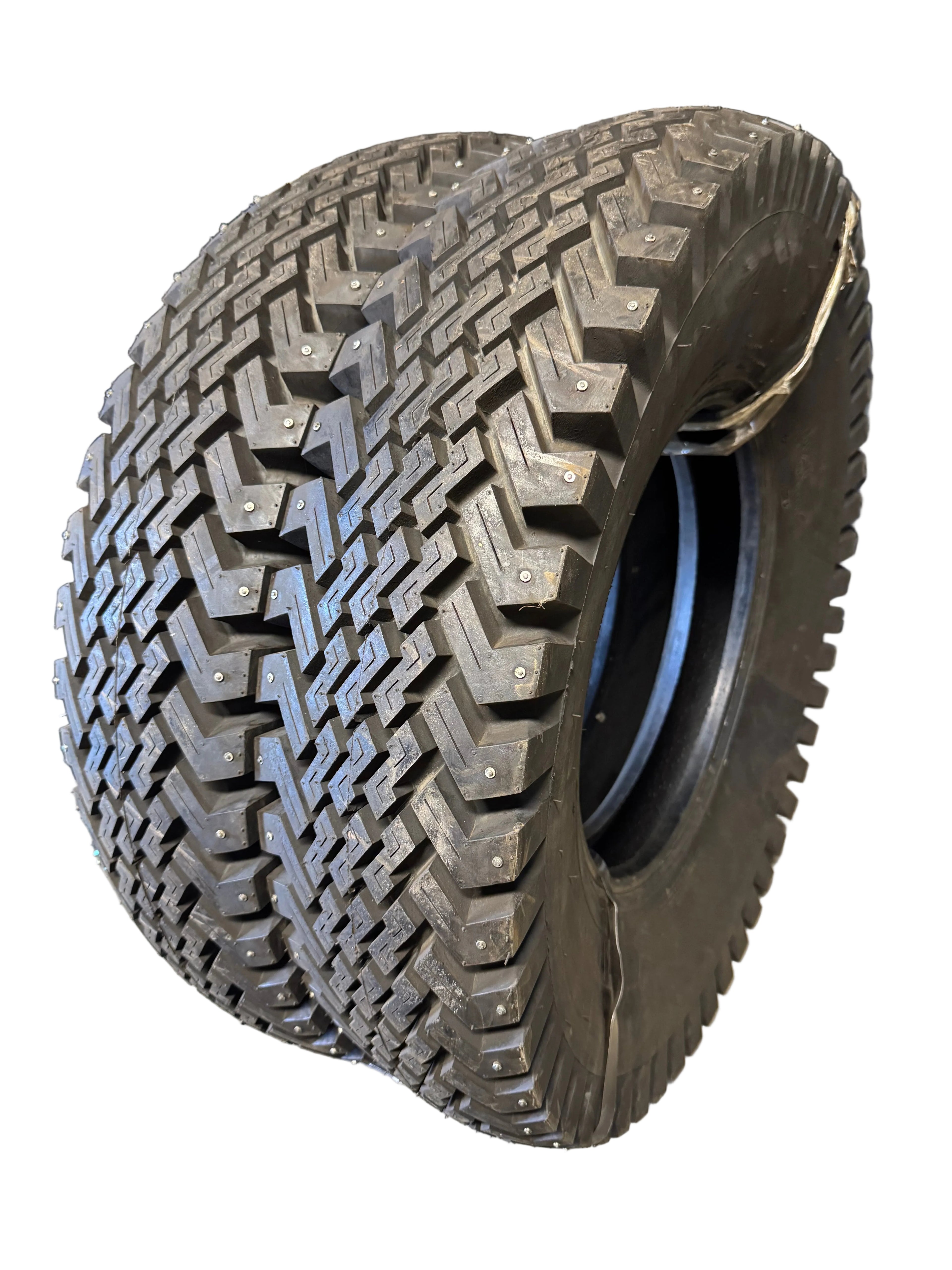 2 NOS SNOW WOLF WOLF PAW STUDDED BSW 7.5 16 10PLY WINTER SKID STEER TIRE DWPFN