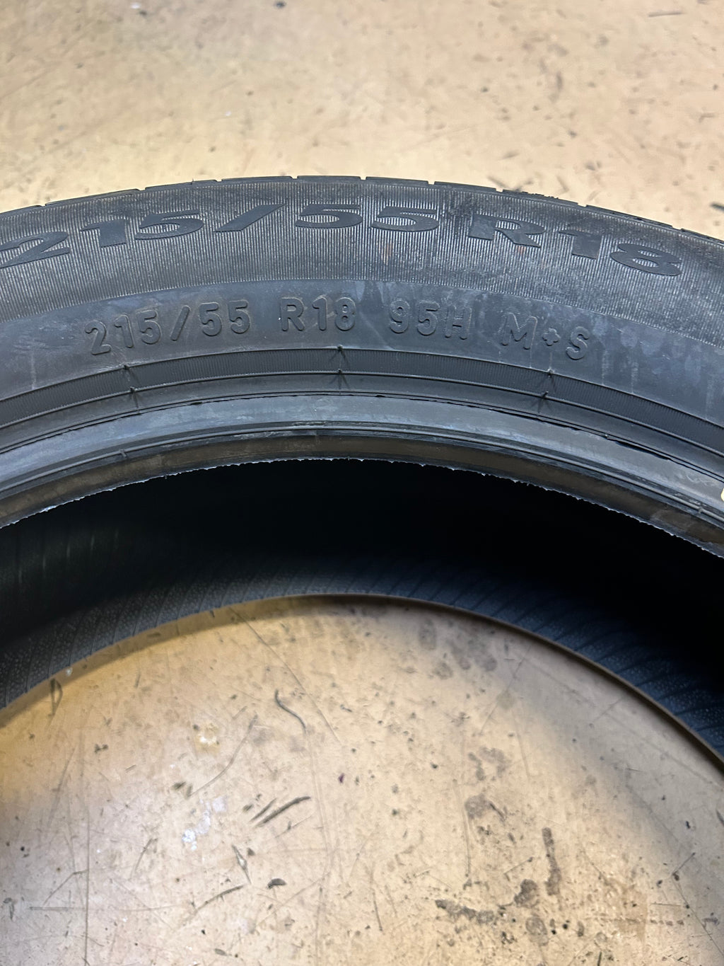 NOS PIRELLI CINTURATO P7 ALL SEASON PLUS II BSW P 215 55 18 95H TIRE 3592300