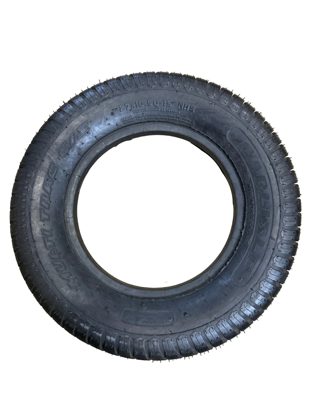 NOS CARLISLE MULTI TRAC C/S BSW P 27 10.5 15 4PLY ATV/UTV TIRE 5743H6