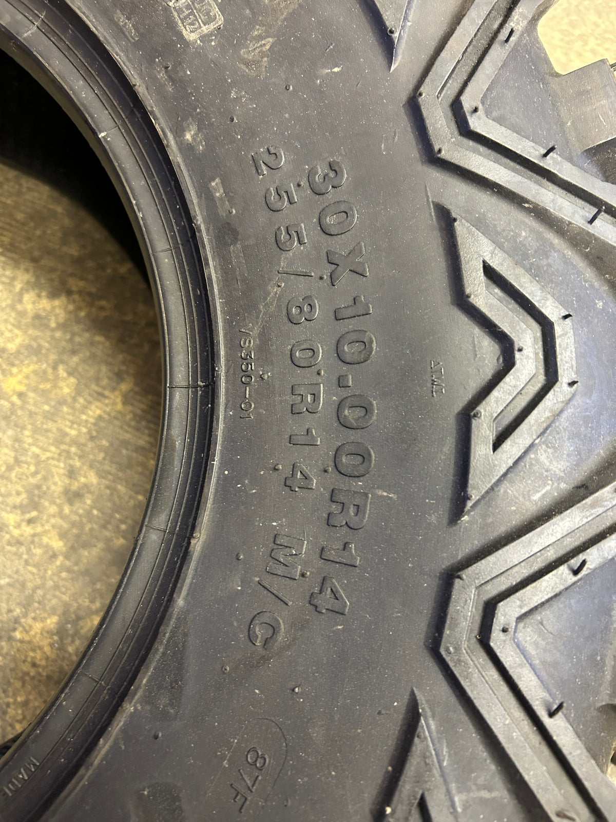 JOURNEY VS350 BSW  30 10 14 87F 8PLY ATV/UTV TIRE W3503010148R