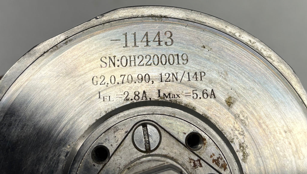 ONE MOTION POWER MOTOR 11443 5.6A 2.8A