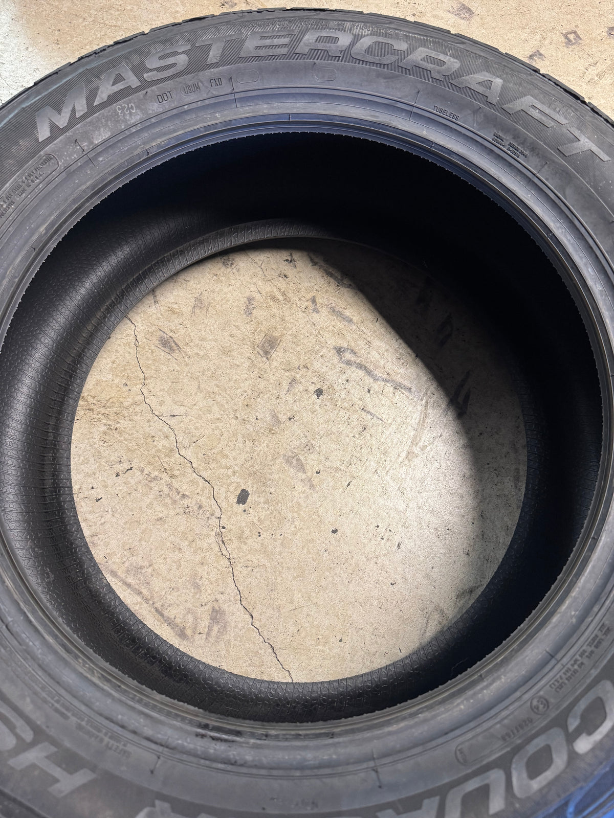 MASTERCRAFT COURSER HSX TOUR BSW P 265 50 20 107T ALL SEASON TIRE 177047001