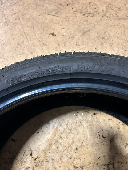 2 BRIDGESTONE TURANZA EV BSW P 265 35 21 101Y XL ALL SEASON TIRE 014282