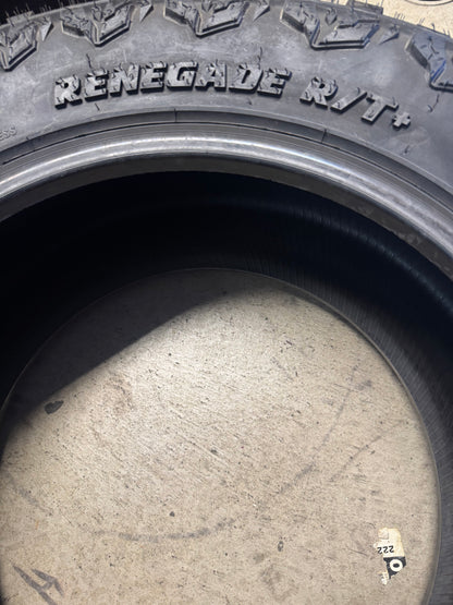 NOS RADAR RENEGADE R/T+ BSW LT 305 55 20 125/122Q 12PLY RUGGED TERRAIN TIRE RASYTH0127