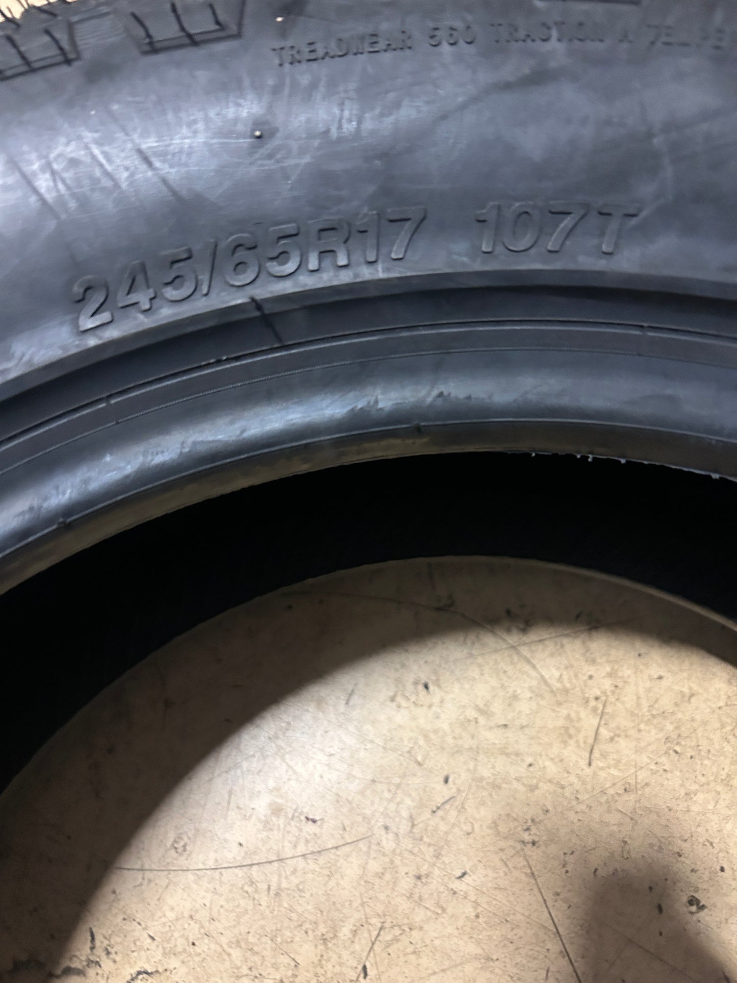 NOS ATLANDER ROVERCLAW A/T RWL P 245 65 17 107T ALL TERRAIN TIRE AT1009