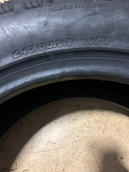 NOS ATLANDER ROVERCLAW A/T RWL P 245 65 17 107T ALL TERRAIN TIRE AT1009