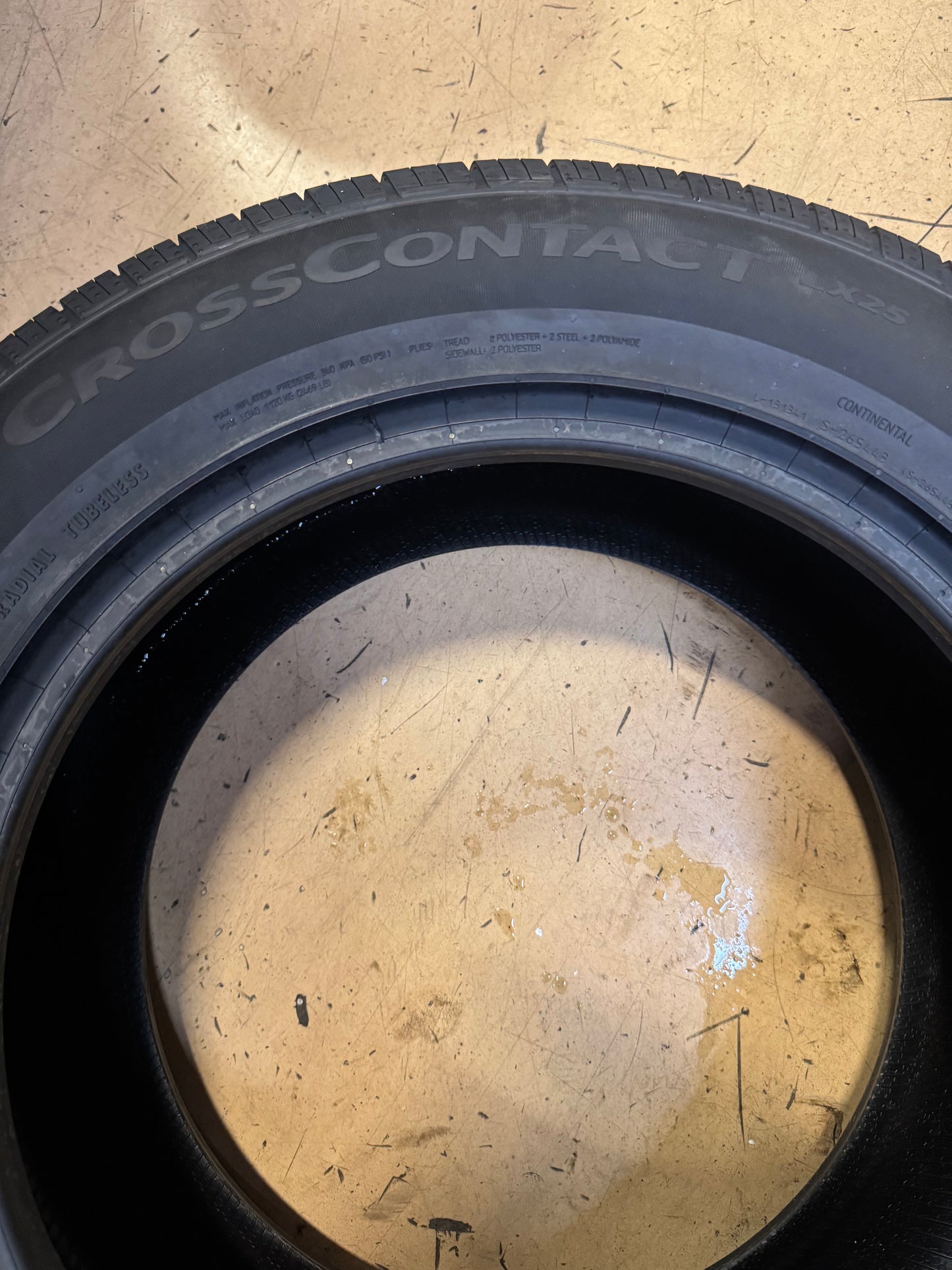 CONTINENTAL CROSSCONTACT LX25 BSW P 255 60 18 112V XL ALL SEASON TIRE 15578770000