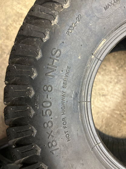 WANDA P332 BSW 18 8.5 8 4PLY TUBELESS LAWN TIRE WA188508P