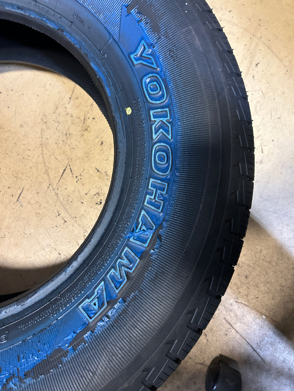 YOKOHAMA GEOLANDAR H/T G056 OWL P 255 70 16 109T SL HIGHWAY TIRE 110105615