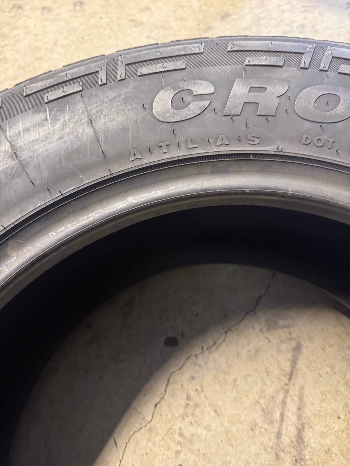 2 NOS ATLAS CROSSWIND A/T BSW P 275 65 18 116H ALL TERRAIN TIRE NA1374513