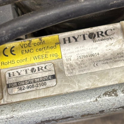 HYTORC HY-115-2 , 4-STAGE HYDRAULIC POWER PACK