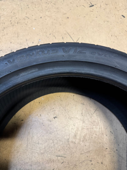 2 NOS HANKOOK VENTUS V12 EVO2 BSW P 255 35 19 96Y XL UHP TIRE 1015420