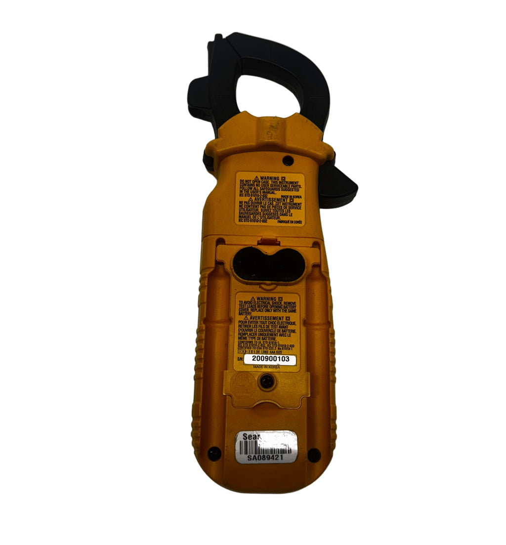 USED UEI DL389B DIGITAL TRUE RMS CLAMP METER HVAC