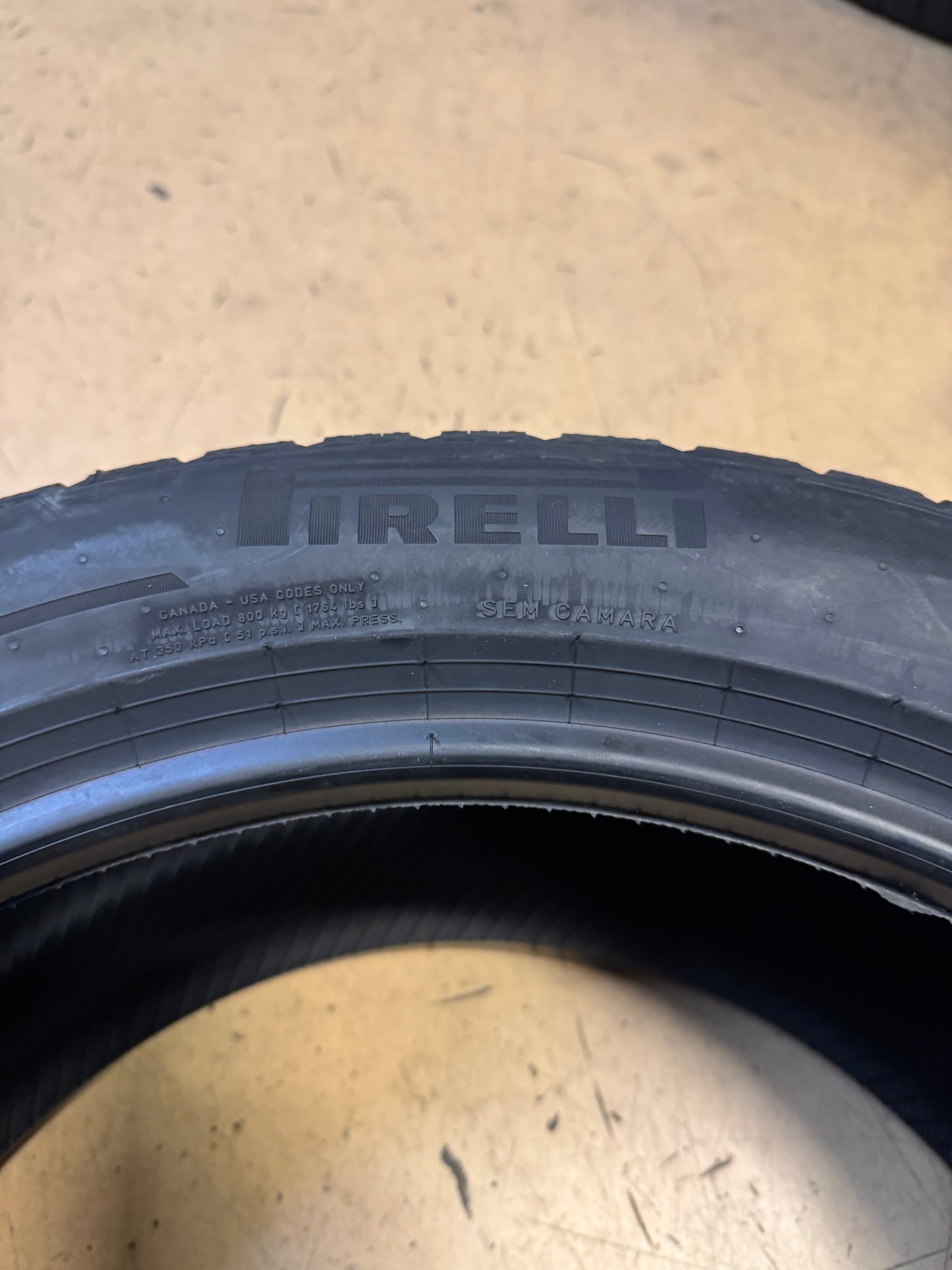 PIRELLI CINTURATO WEATHERACTIVE BSW P 245 45 18 100V XL ALL WEATHER TIRE 4163200
