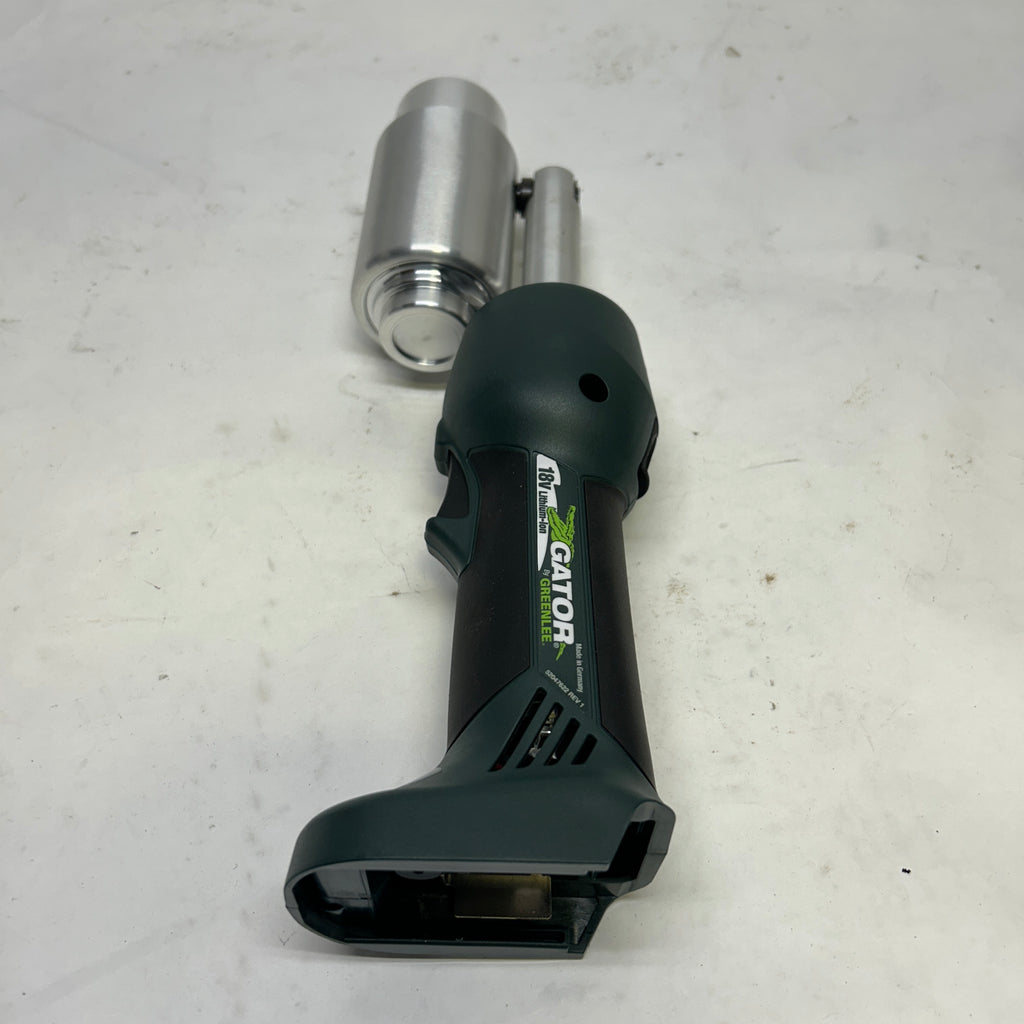 GREENLEE 7 TON BATTERY POWERED HYDRAULIC KNOCKOUT DRIVER MISSING DIES  LS50L11A