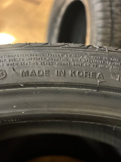 2 NOS NEXEN NFERA SU1 P 295 25 22 97Y XL SUMMER TIRES 14646NXK