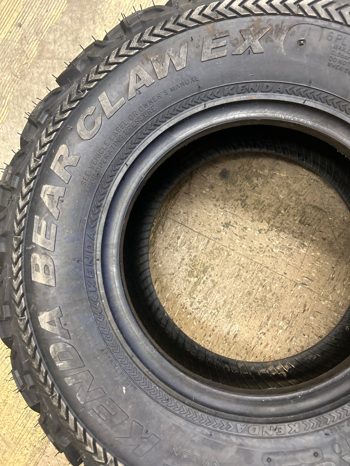 KENDA K573 BEAR CLAW EX BSW AT 23 8 10 6PLY ATV/UTV TIRE 248S2093A