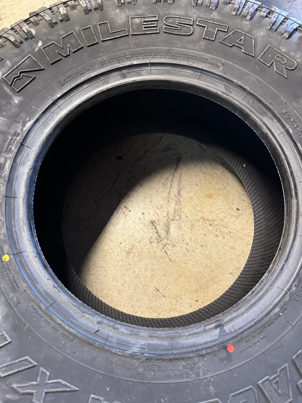 MILESTAR PATAGONIA X/T BSW LT 35 12.5 17 121Q 10PLY ALL TERRAIN TIRE 22229005
