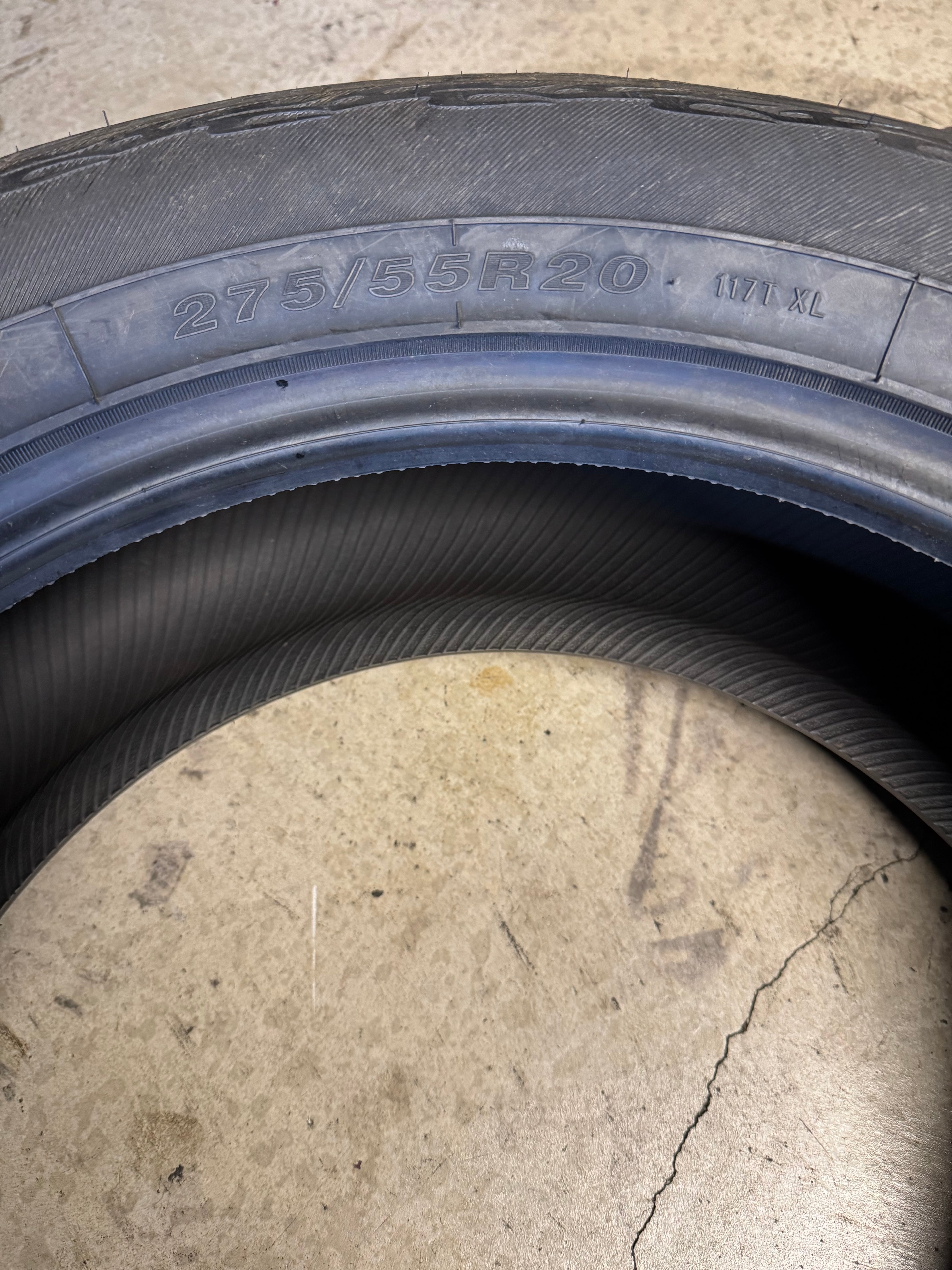 2 NOS SAILUN TERRAMAX AT 4S BSW P 275 55 20 117T XL ALL TERRAIN TIRE 5549259