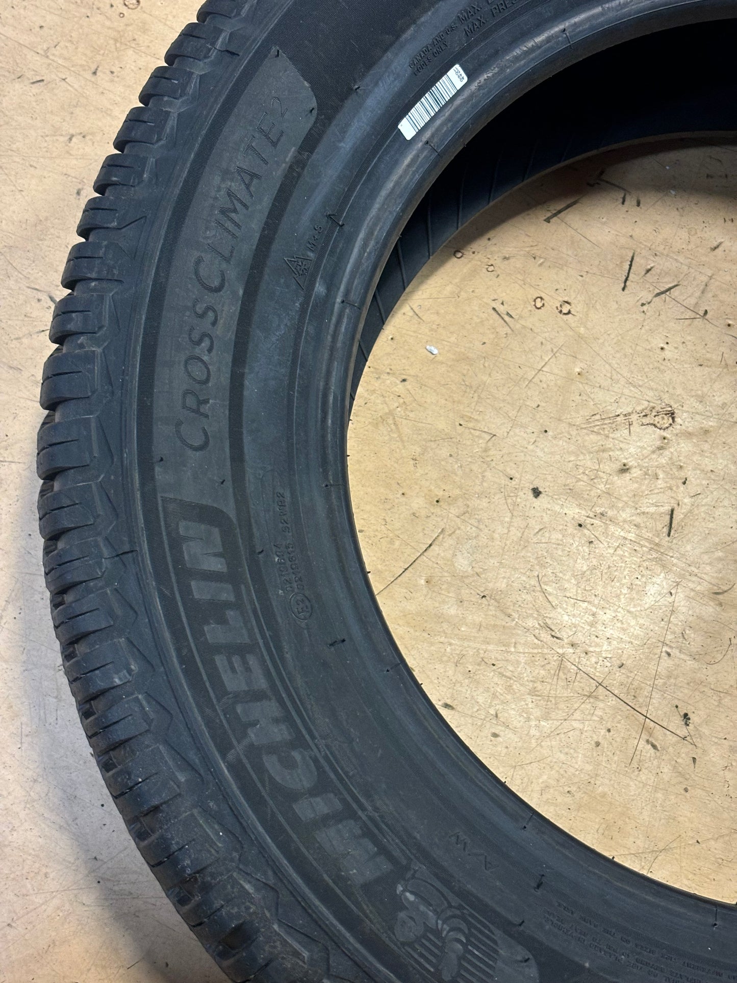 4 MICHELIN CROSSCLIMATE2 BSW P 225 65 17 102H ALL SEASON TIRE 13153