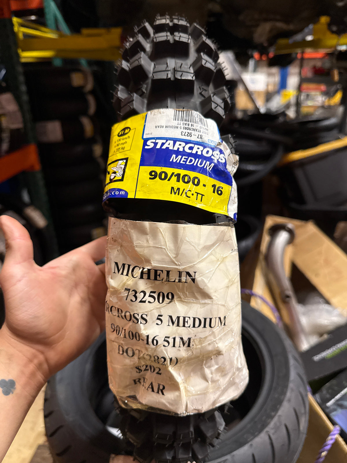 MICHELIN STARCROSS 5 MEDIUM 90 100 16 51M 732509