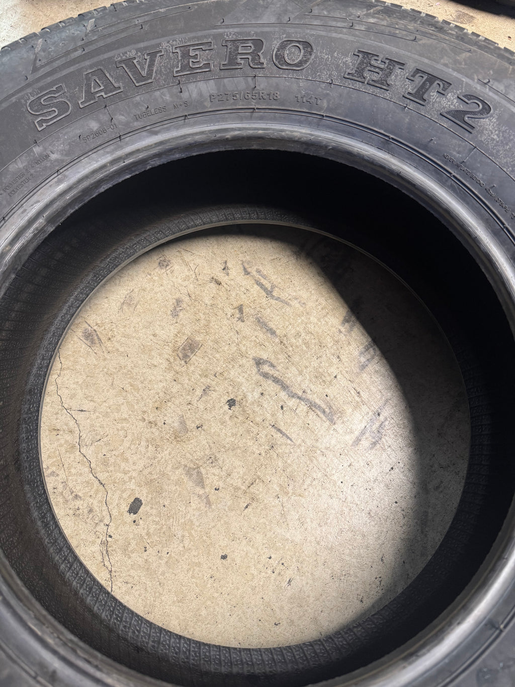GT RADIAL SAVERO HT2 BSW P 275 65 18 114T HIGHWAY TERRAIN TIRE B541
