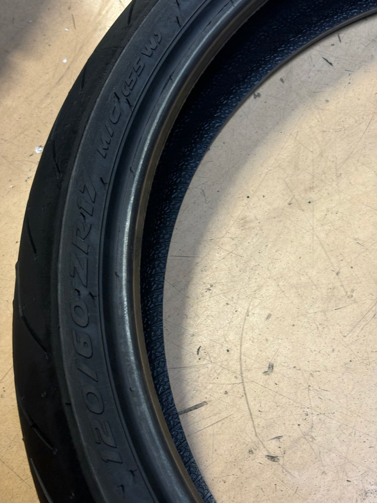PIRELLI DIABLO ROSSO III 120 60 17 55W FRONT MOTORCYCLE TIRE 2635100